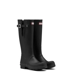 Hunter Men’s Original Tall Side Adjustable Wellington Boots - Black