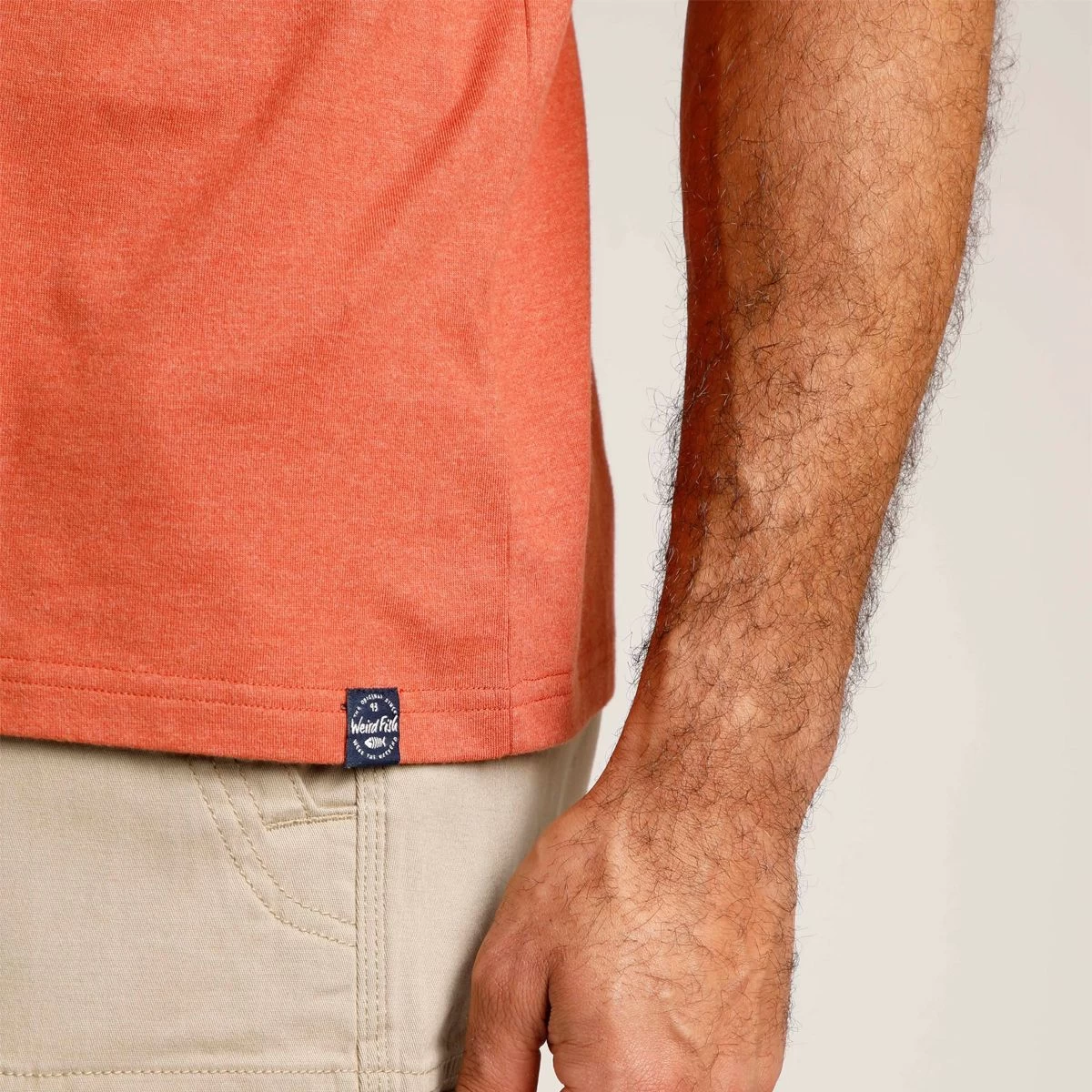 Weird Fish Men's Van Life Eco Graphic T-shirt - Baked Clay 5 Weird Fish Men's Van Life Eco Graphic T-shirt - Baked Clay - Image 5