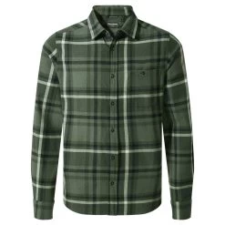 Craghoppers Men's Wald Long Sleeved Shirt - Balsam Green Check -Fashionable Man wald ls shirt balsamgrnchk 1