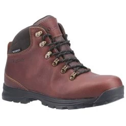 Cotswold Men's Kingsway Mid Height Boots - Brown -Fashionable Man walking boots 4