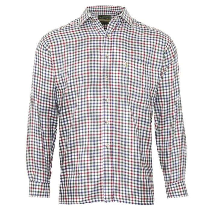 Champion Men’s York Long Sleeved Shirt - Wine 3 Champion Men’s York Long Sleeved Shirt - Wine - Image 3