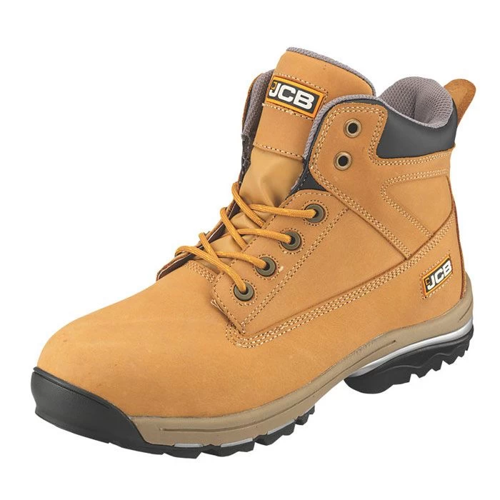 JCB Men's Workmax Safety Boots - Honey 4 JCB Men's Workmax Safety Boots - Honey - Image 4